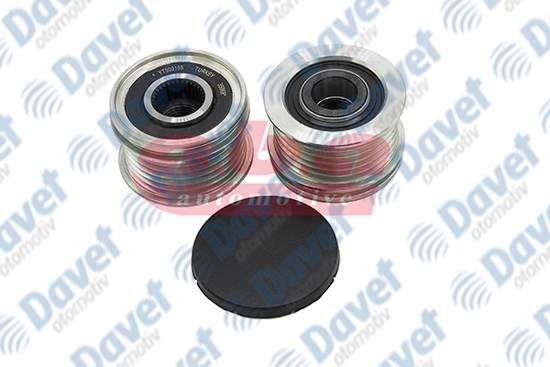 ABA 25500155 Alternator Serbest Hareketli Gergi Rulmani Golf 06 14 Gopl 05 07 Jetta 06 08 Passat Touran Altea Tol [Ina Tip] [55*49.3*35.1]  ####